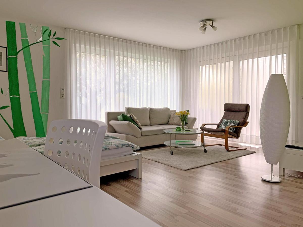 Ferienwohnung Zimmergruen Am Nordpark Monchengladbach Ngoại thất bức ảnh