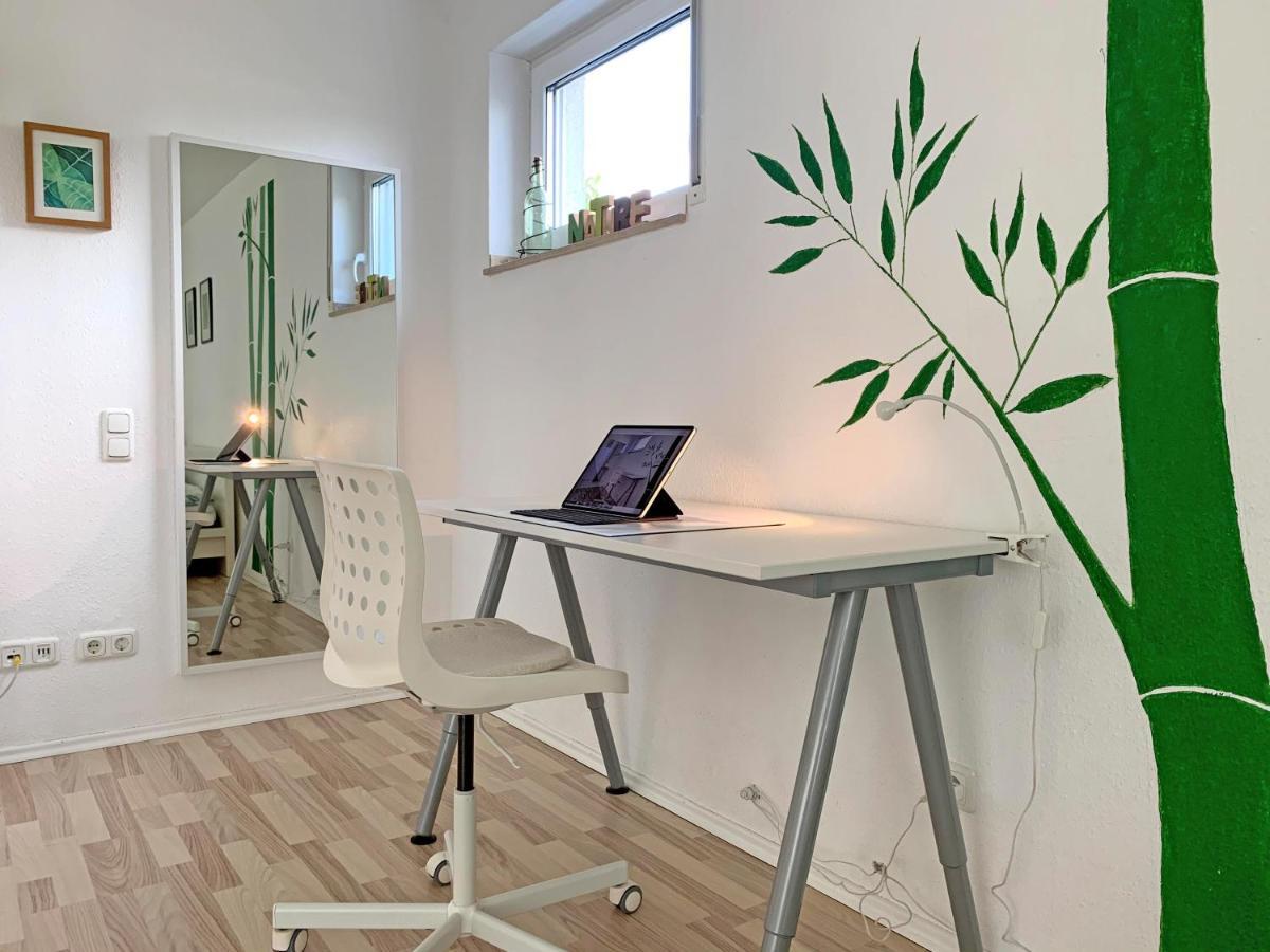 Ferienwohnung Zimmergruen Am Nordpark Monchengladbach Ngoại thất bức ảnh